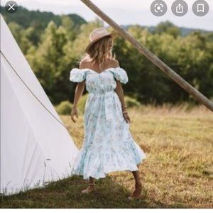 LoveShackFancy Estelle puff sleeve dress